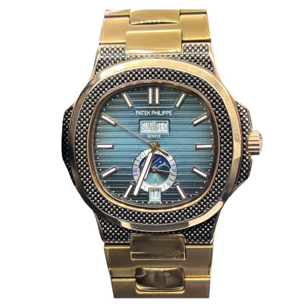 Фото 1 - Patek Philippe Nautilus 40mm Engraved Art 9104
