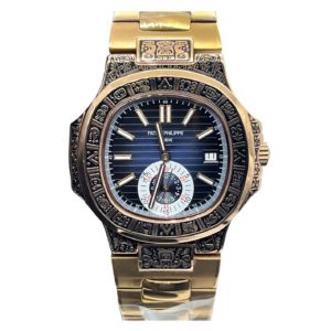 Фото 57 - Patek Philippe Nautilus 44mm Engraved Art 9097