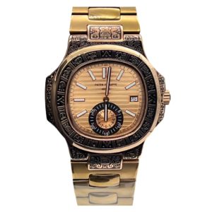 Фото 44 - Patek Philippe Nautilus 44mm Engraved Art 9098