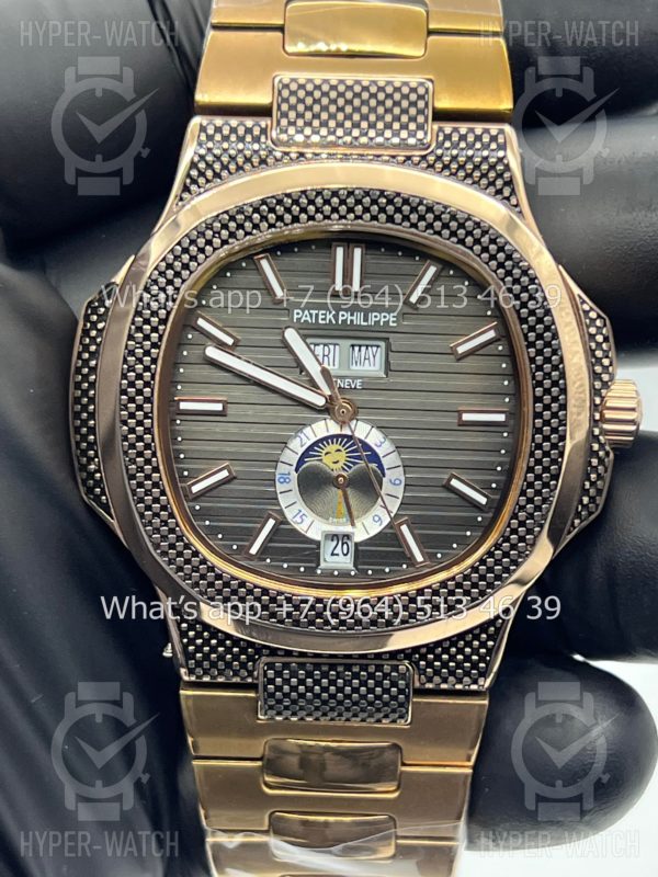Товар Patek Philippe Nautilus 40mm Engraved Art 9106 Фото 2 - Patek Philippe Nautilus 40mm Engraved Art 9106