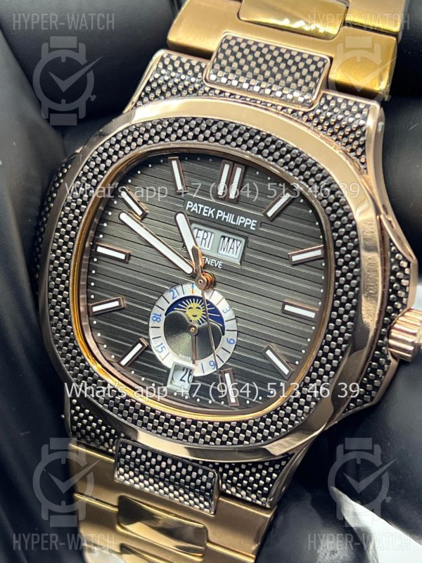 Товар Patek Philippe Nautilus 40mm Engraved Art 9106 Фото 4 - Patek Philippe Nautilus 40mm Engraved Art 9106
