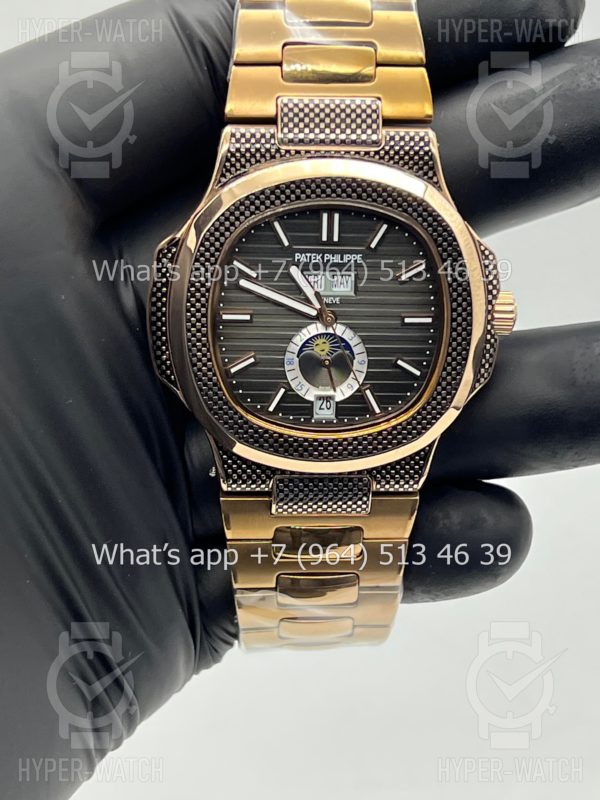 Товар Patek Philippe Nautilus 40mm Engraved Art 9106 Фото 6 - Patek Philippe Nautilus 40mm Engraved Art 9106
