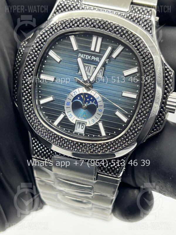 Товар Patek Philippe Nautilus 40mm Engraved Art 9107 Фото 7 - Patek Philippe Nautilus 40mm Engraved Art 9107
