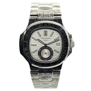 Фото 54 - Patek Philippe Nautilus 44mm Engraved Art 9100