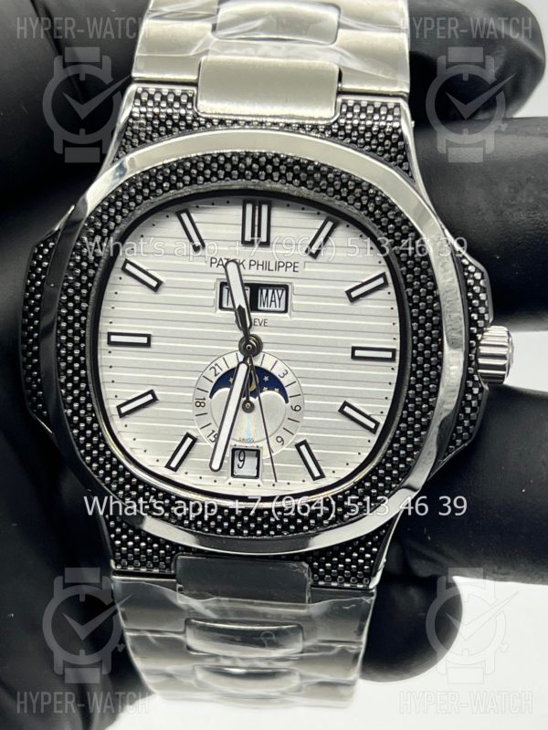 Товар Patek Philippe Nautilus 40mm Engraved Art 9108 Фото 2 - Patek Philippe Nautilus 40mm Engraved Art 9108