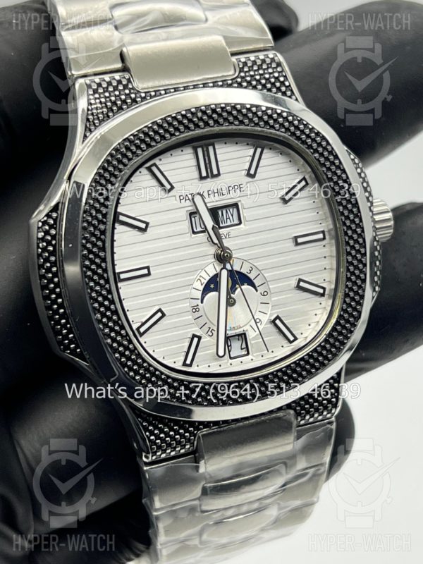 Товар Patek Philippe Nautilus 40mm Engraved Art 9108 Фото 4 - Patek Philippe Nautilus 40mm Engraved Art 9108