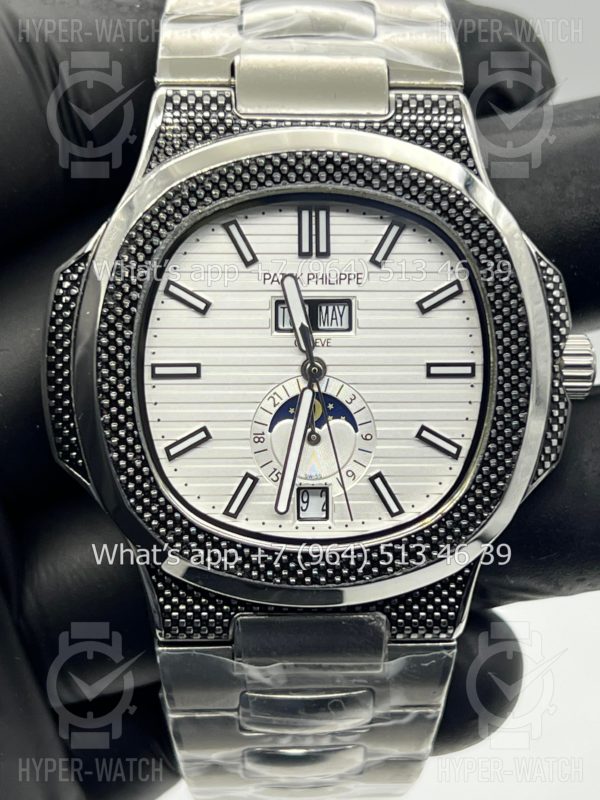 Товар Patek Philippe Nautilus 40mm Engraved Art 9108 Фото 8 - Patek Philippe Nautilus 40mm Engraved Art 9108