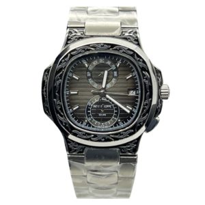 Фото 46 - Patek Philippe Nautilus 44mm Engraved Art 9092
