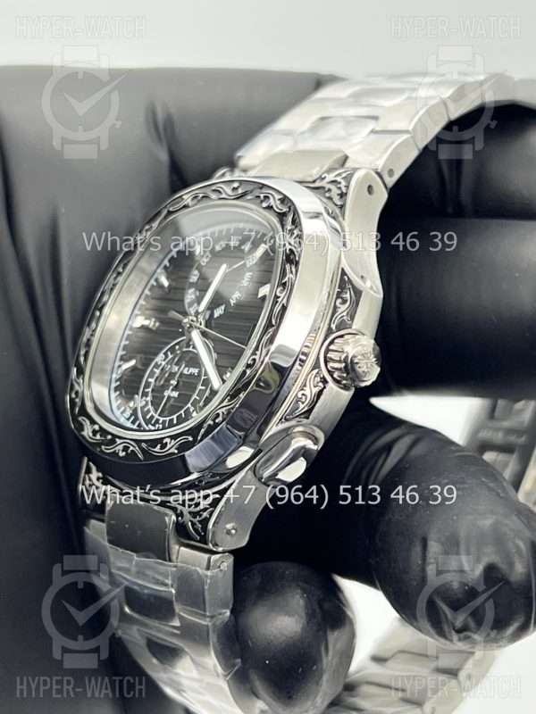 Товар Patek Philippe Nautilus 44mm Engraved Art 9092 Фото 8 - Patek Philippe Nautilus 44mm Engraved Art 9092