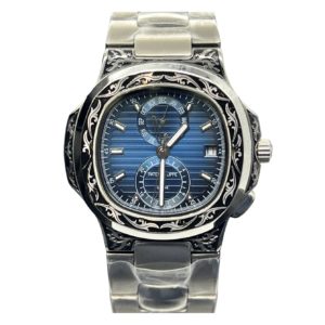 Фото 50 - Patek Philippe Nautilus 44mm Engraved Art 9095
