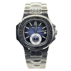 Фото 62 - Patek Philippe Nautilus 44mm Engraved Art 9103