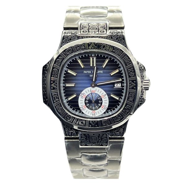 Фото 1 - Patek Philippe Nautilus 44mm Engraved Art 9103