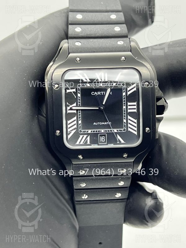 Фото 2 - Cartier Santos De Cartier 40mm WSSA0039 Black