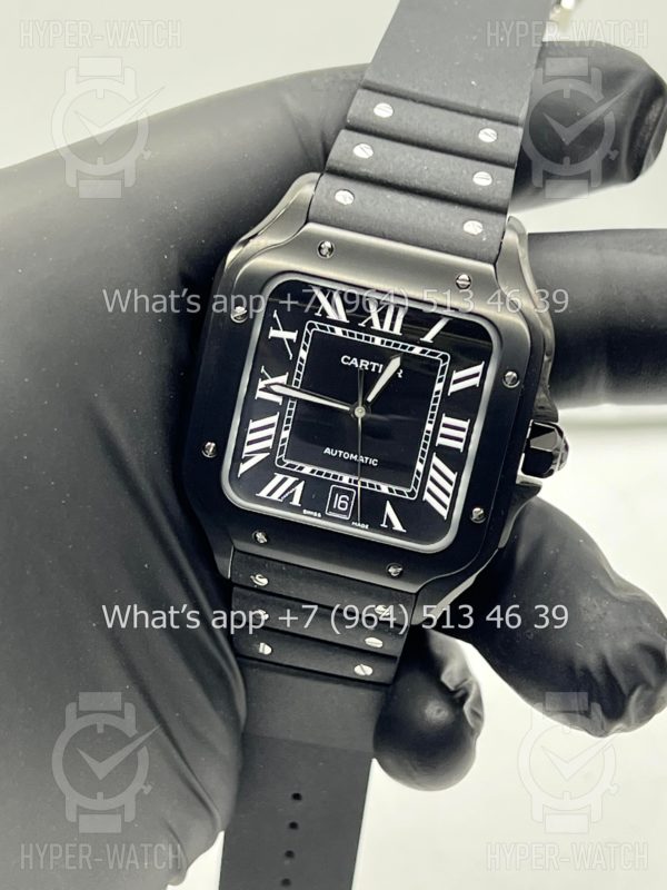 Фото 4 - Cartier Santos De Cartier 40mm WSSA0039 Black