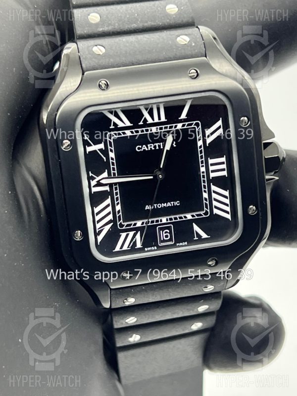 Фото 8 - Cartier Santos De Cartier 40mm WSSA0039 Black