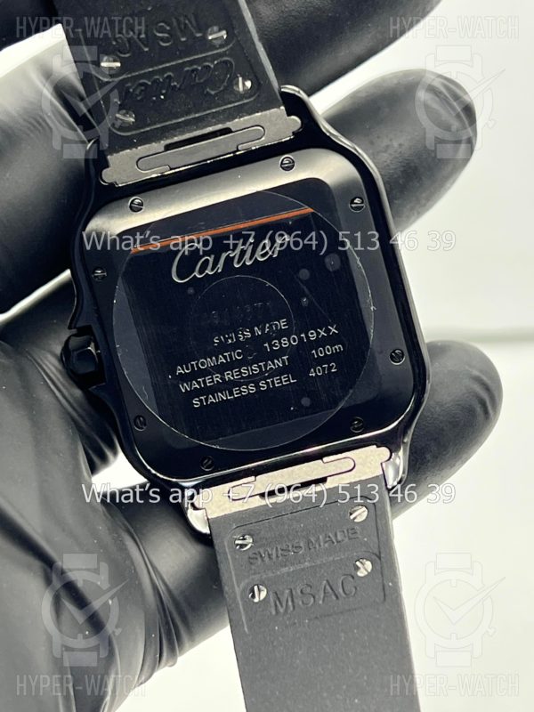 Фото 18 - Cartier Santos De Cartier 40mm WSSA0039 Black