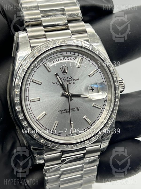 Фото 3 - Rolex Day-Date 40mm 228396tbr Silver