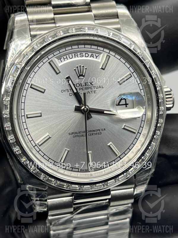 Фото 4 - Rolex Day-Date 40mm 228396tbr Silver
