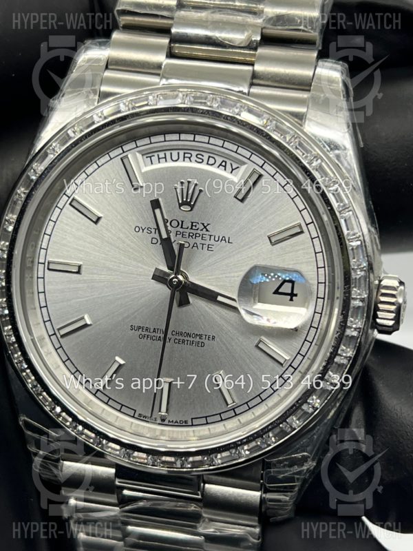 Фото 5 - Rolex Day-Date 40mm 228396tbr Silver