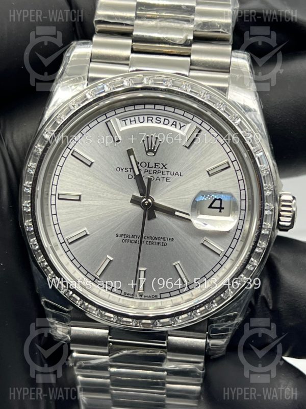 Фото 6 - Rolex Day-Date 40mm 228396tbr Silver