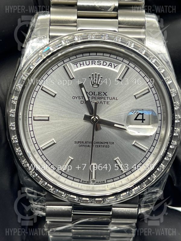 Фото 9 - Rolex Day-Date 40mm 228396tbr Silver