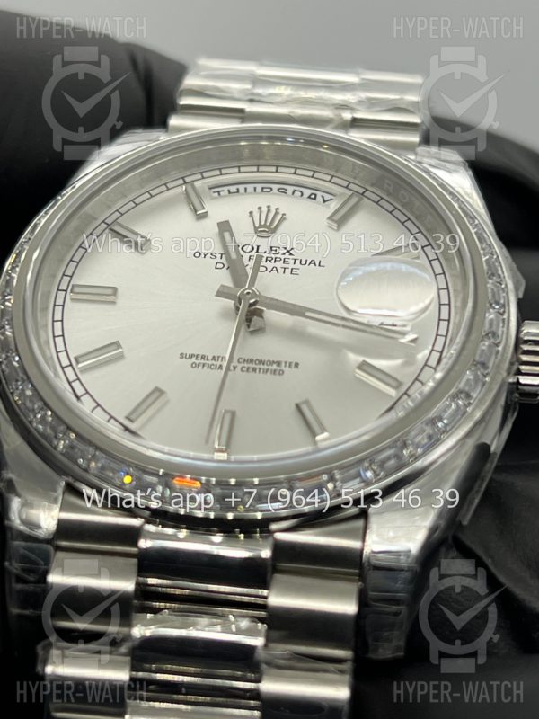 Фото 10 - Rolex Day-Date 40mm 228396tbr Silver