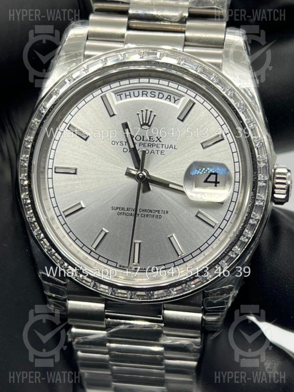 Фото 11 - Rolex Day-Date 40mm 228396tbr Silver