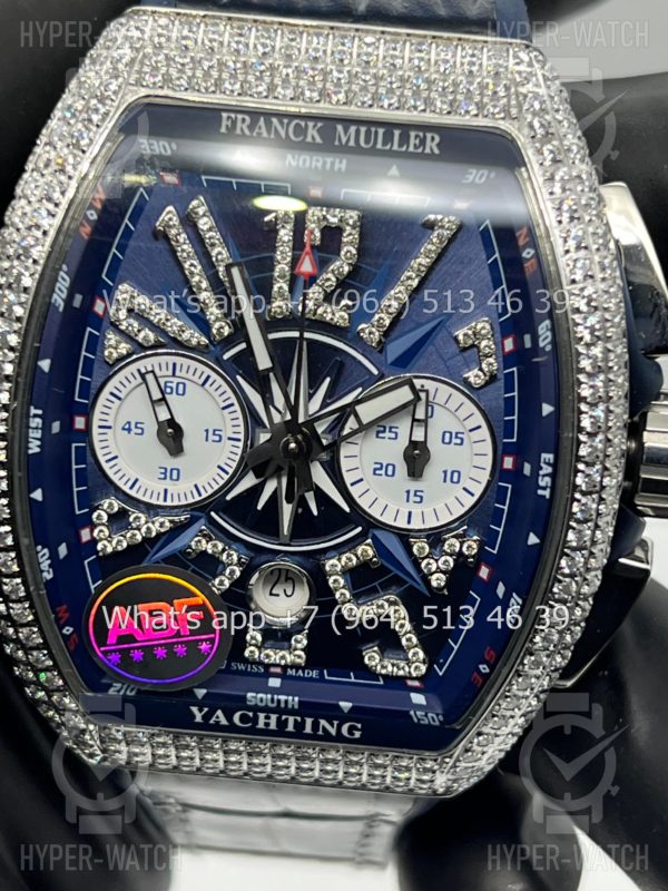 Фото 4 - Franck Muller Vanguard Yachting V 45 CC DT YACHT D NBR
