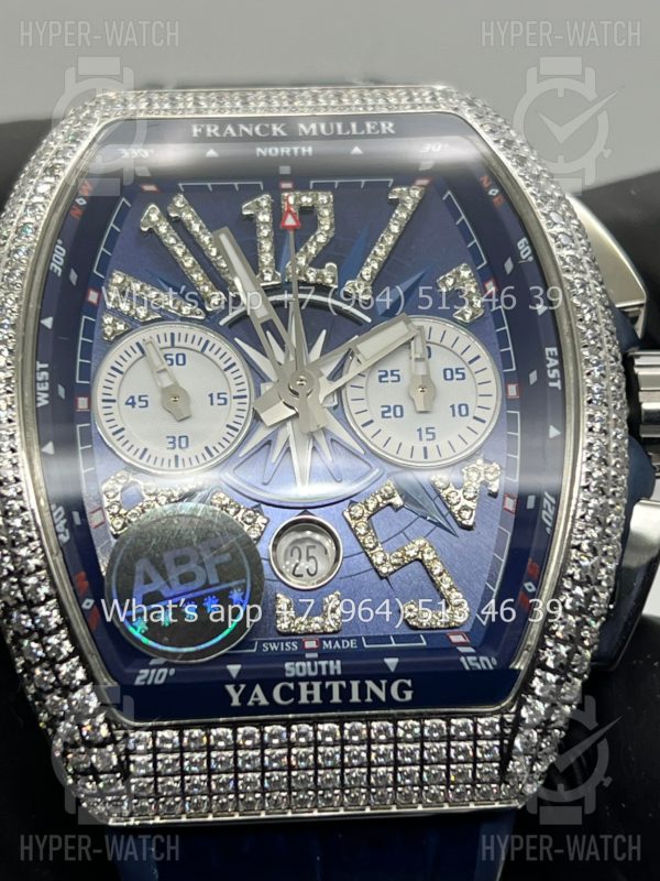 Фото 9 - Franck Muller Vanguard Yachting V 45 CC DT YACHT D NBR