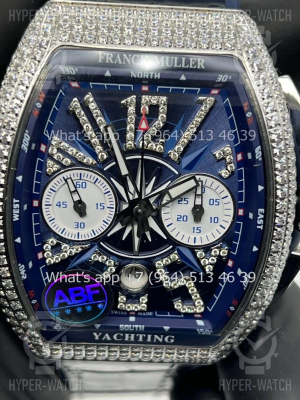 Фото 6 - Franck Muller Vanguard Yachting V 45 CC DT YACHT D NBR