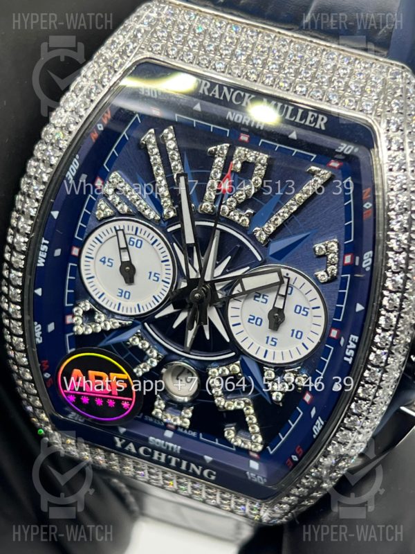Фото 7 - Franck Muller Vanguard Yachting V 45 CC DT YACHT D NBR