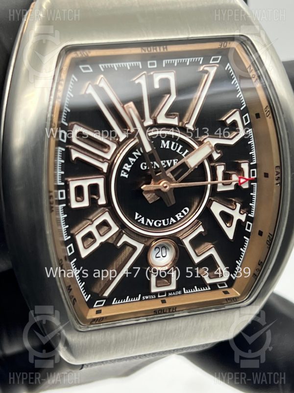 Фото 10 - Franck Muller Vanguard V 45 SC DT TT BR 5N
