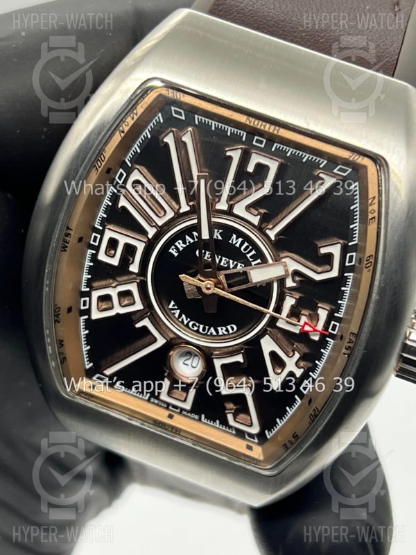 Фото 12 - Franck Muller Vanguard V 45 SC DT TT BR 5N