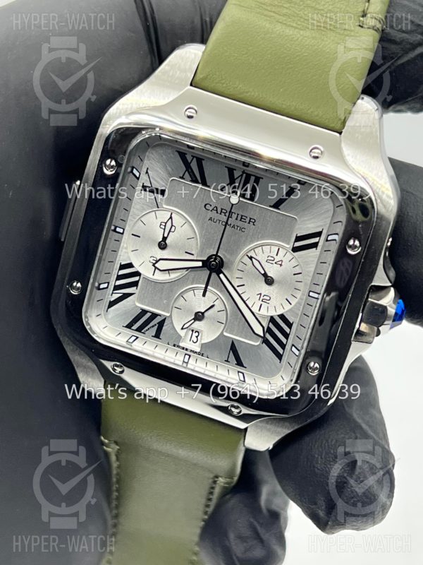 Фото 5 - Cartier Santos de Cartier 43mm Art 8986