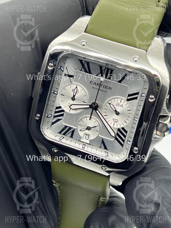 Фото 9 - Cartier Santos de Cartier 43mm Art 8986
