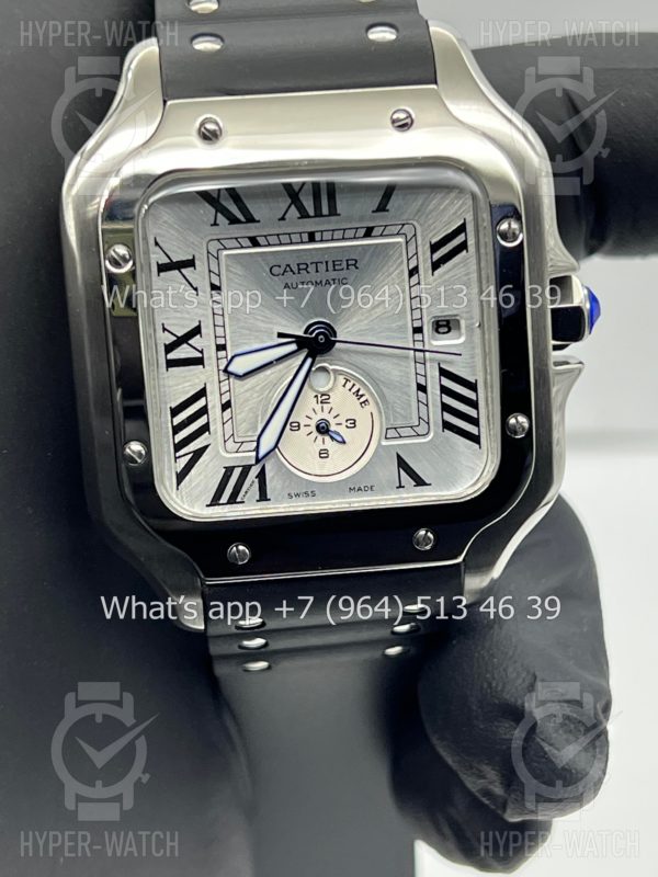 Товар Cartier Santos De Cartier 40mm Dual Time Art 9000 Фото 9 - Cartier Santos De Cartier 40mm Dual Time Art 9000