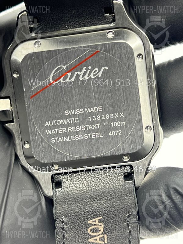 Фото 19 - Cartier Santos De Cartier 40mm Dual Time Art 9002