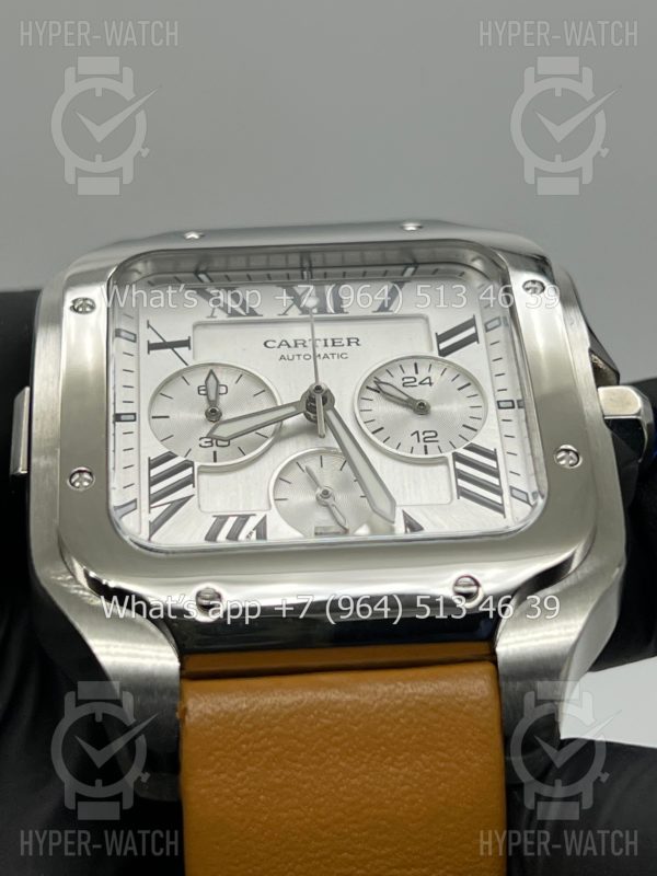 Фото 5 - Cartier Santos de Cartier 43mm Art 8983