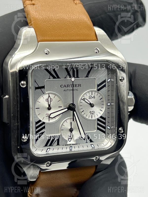 Фото 9 - Cartier Santos de Cartier 43mm Art 8983