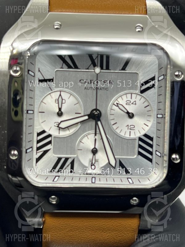 Фото 10 - Cartier Santos de Cartier 43mm Art 8983