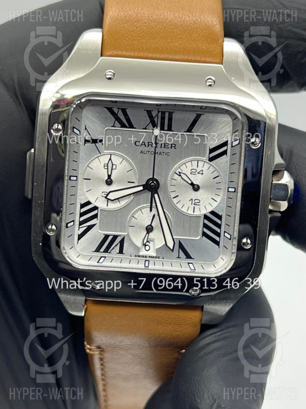 Фото 11 - Cartier Santos de Cartier 43mm Art 8983