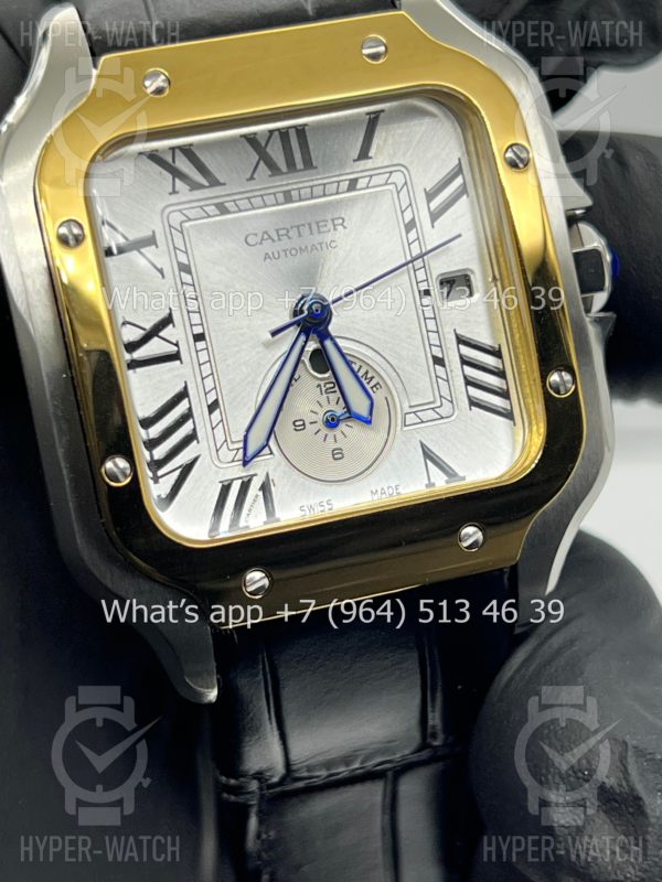 Товар Cartier Santos De Cartier 40mm Dual Time Art 9003 Фото 4 - Cartier Santos De Cartier 40mm Dual Time Art 9003