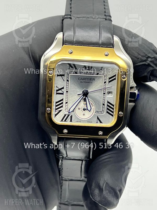 Товар Cartier Santos De Cartier 40mm Dual Time Art 9003 Фото 11 - Cartier Santos De Cartier 40mm Dual Time Art 9003