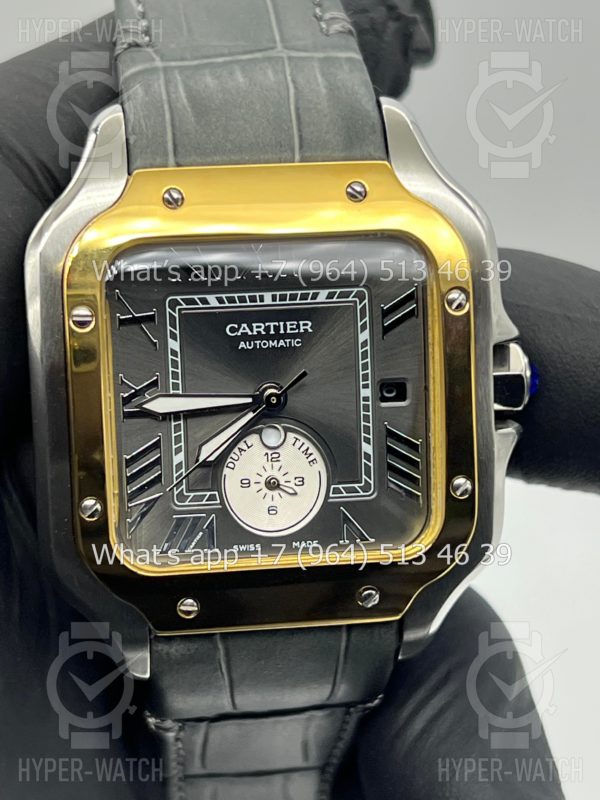 Товар Cartier Santos De Cartier 40mm Dual Time Art 8997 Фото 10 - Cartier Santos De Cartier 40mm Dual Time Art 8997