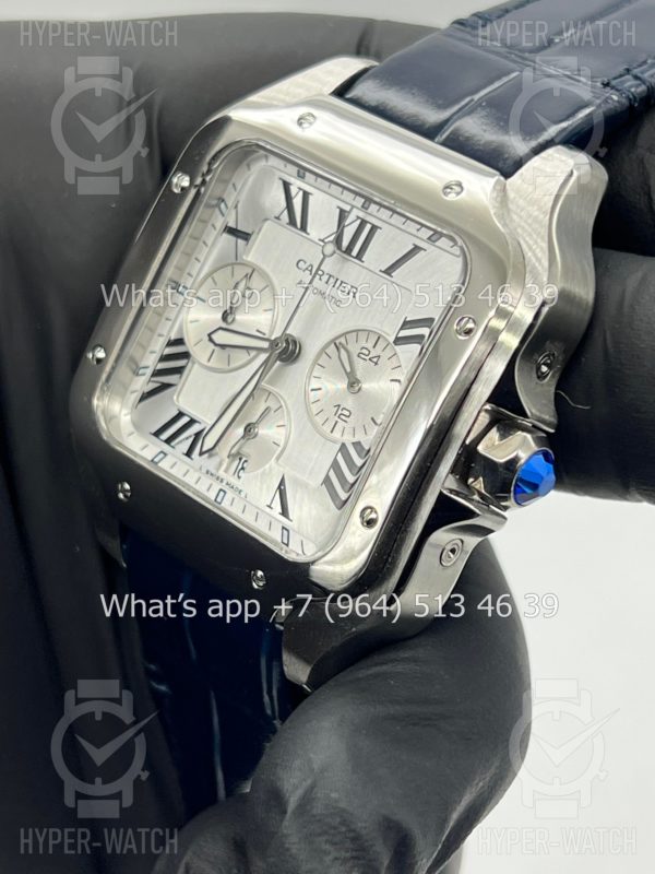 Фото 6 - Cartier Santos de Cartier 43mm Art 8987