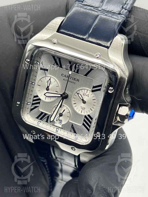 Фото 7 - Cartier Santos de Cartier 43mm Art 8987