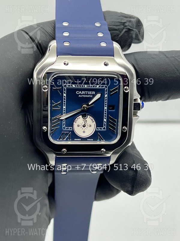 Товар Cartier Santos De Cartier 40mm Dual Time Art 8999 Фото 12 - Cartier Santos De Cartier 40mm Dual Time Art 8999