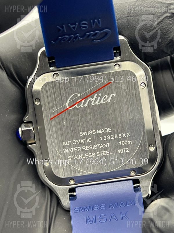 Товар Cartier Santos De Cartier 40mm Dual Time Art 8999 Фото 19 - Cartier Santos De Cartier 40mm Dual Time Art 8999