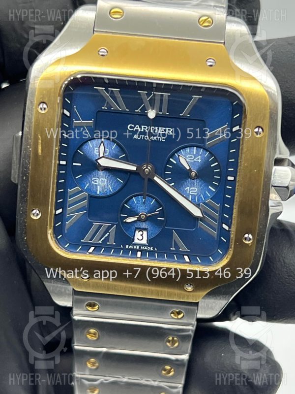 Фото 2 - Cartier Santos de Cartier 43mm Art 8984