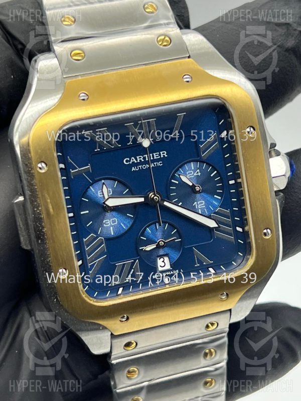 Фото 4 - Cartier Santos de Cartier 43mm Art 8984